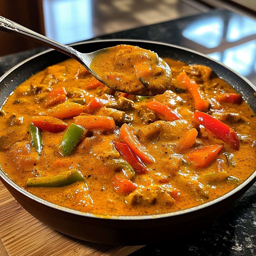 Vegetarisches Curry mit Chinakohl