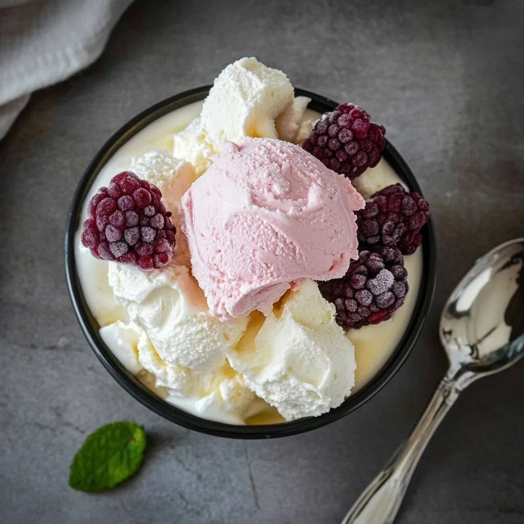 Joghurt Eis ohne Eismaschine