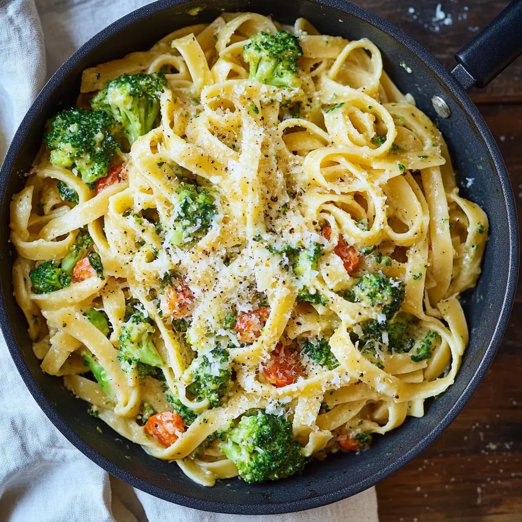 Einfache Pasta mit Brokkoli