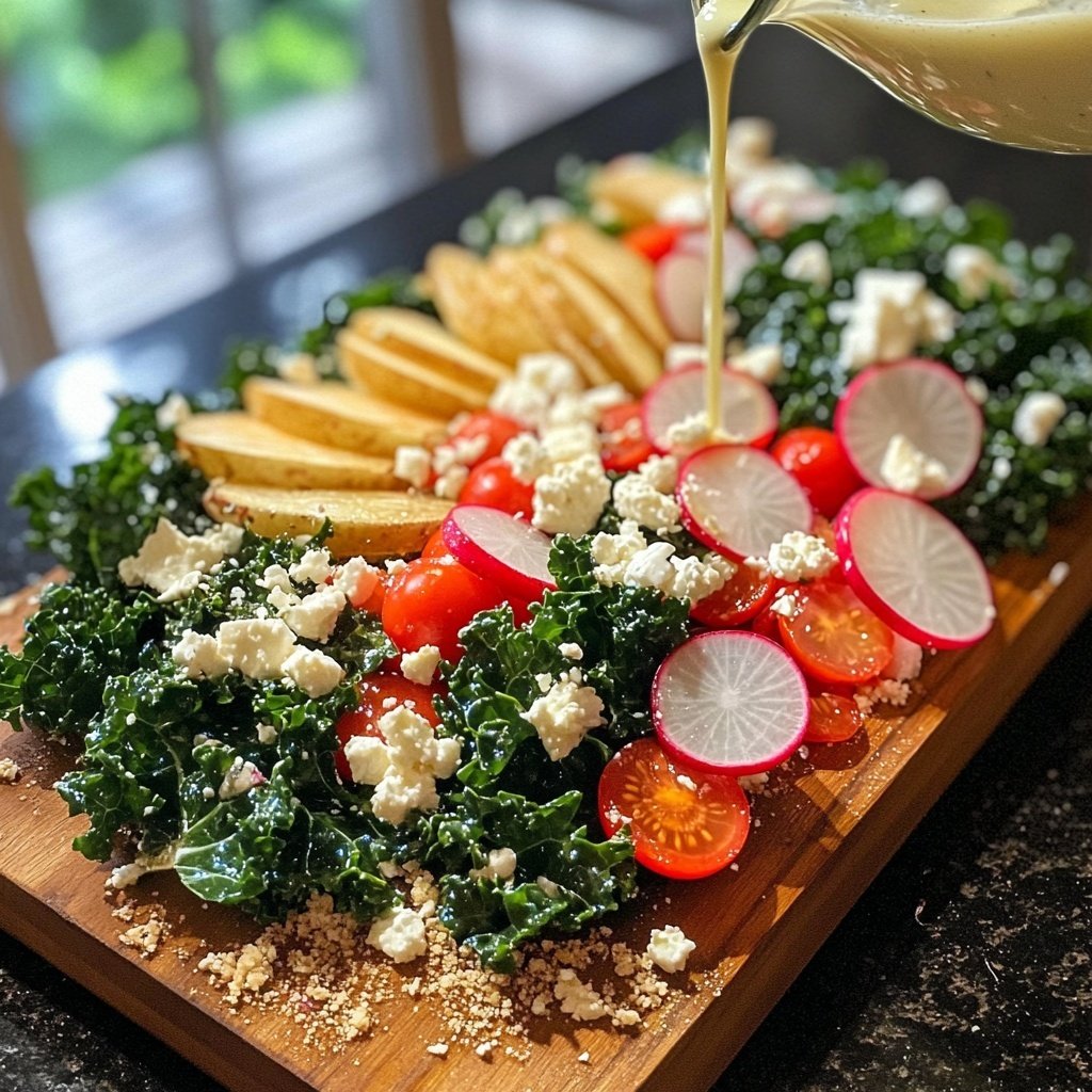 Wholesome Kale Delight – Frischer Salatgenuss