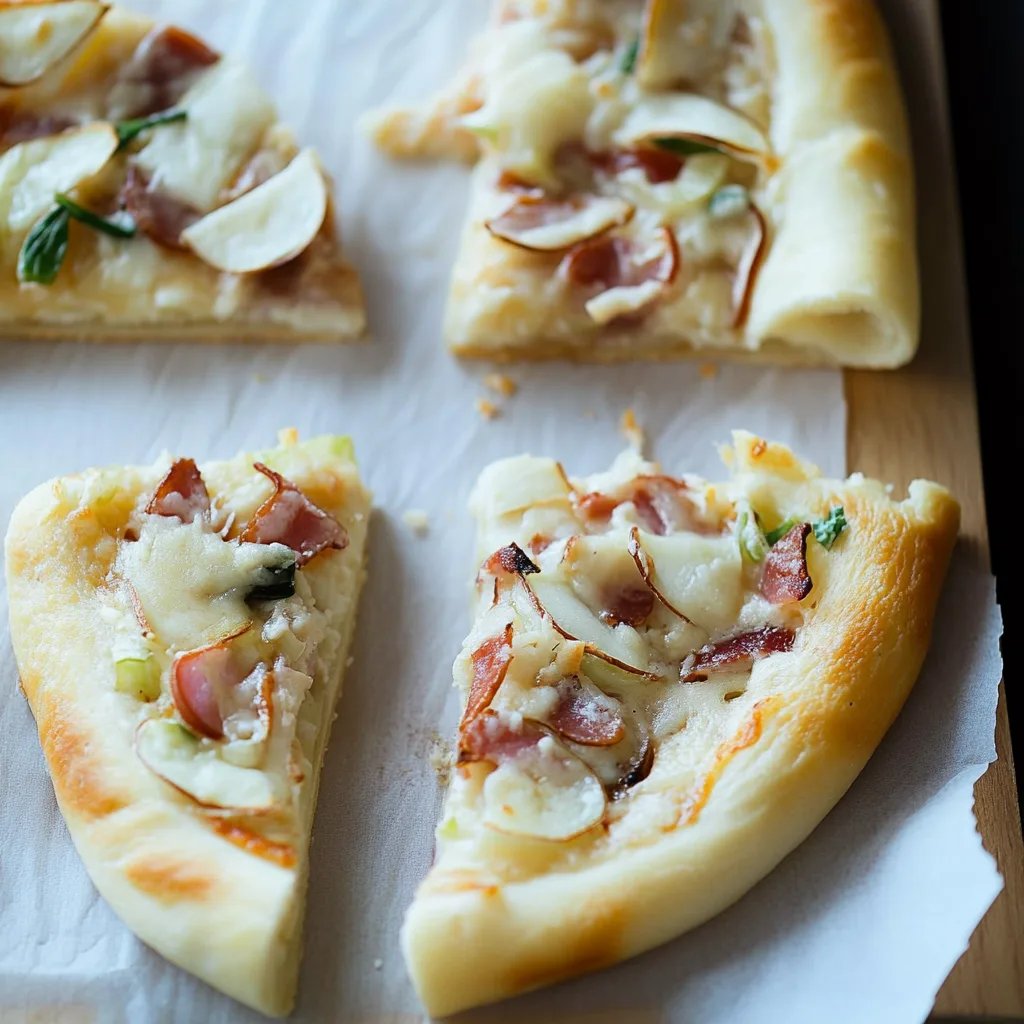 Flammkuchen-Schnecken
