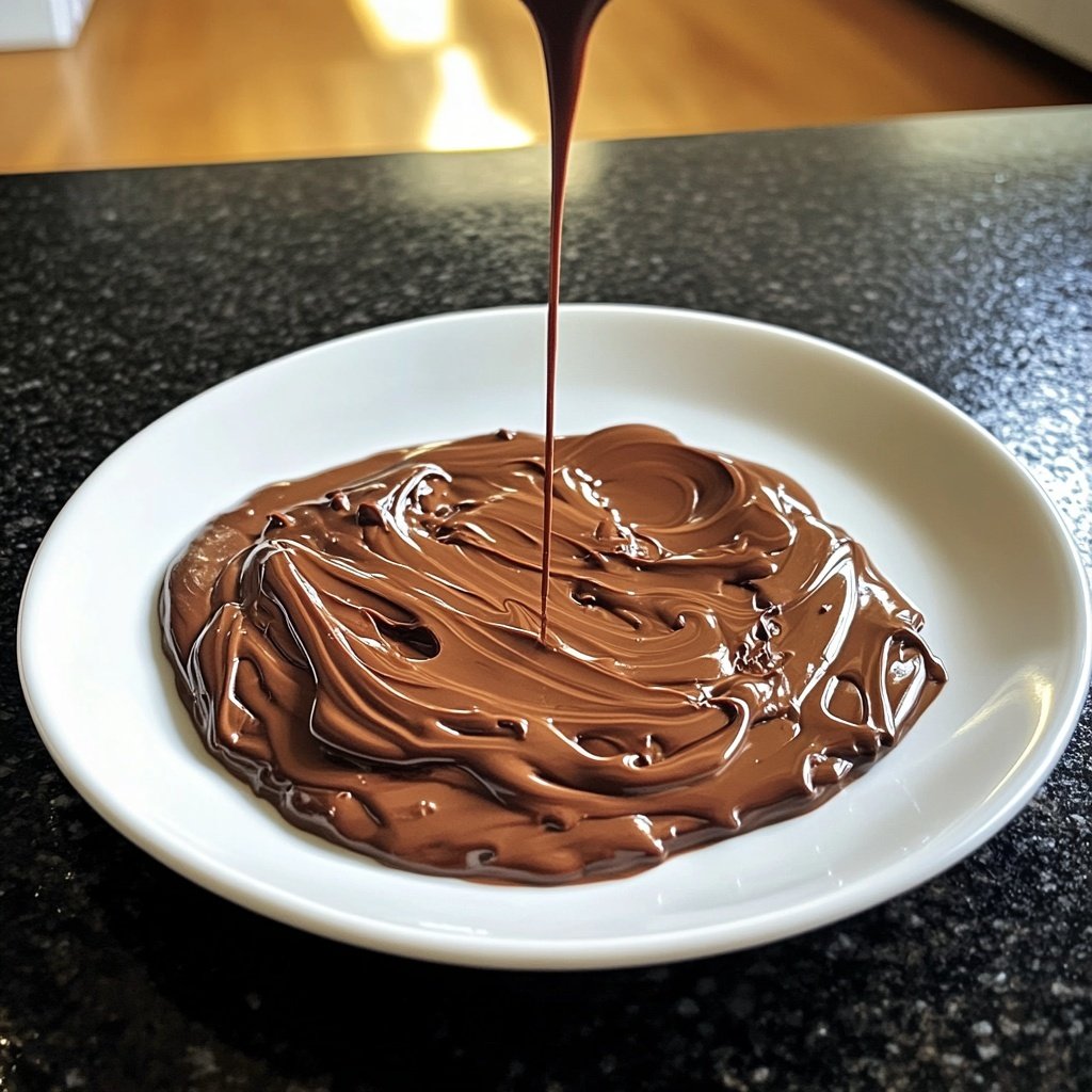 Selbst gemachte Schokoladencreme