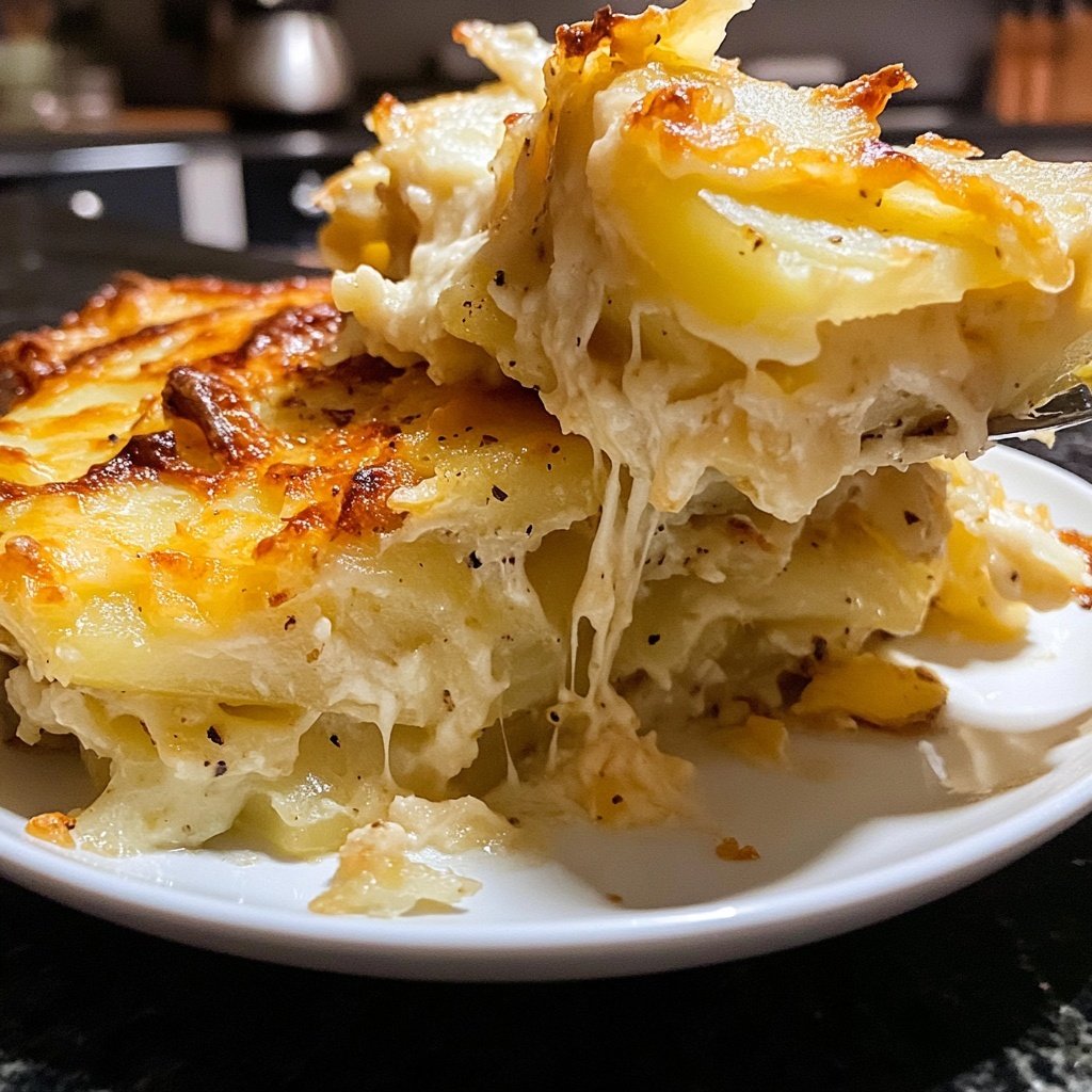 Klassisches Kartoffelgratin