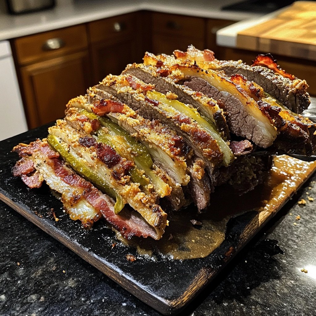 Rouladen-Schichtbraten