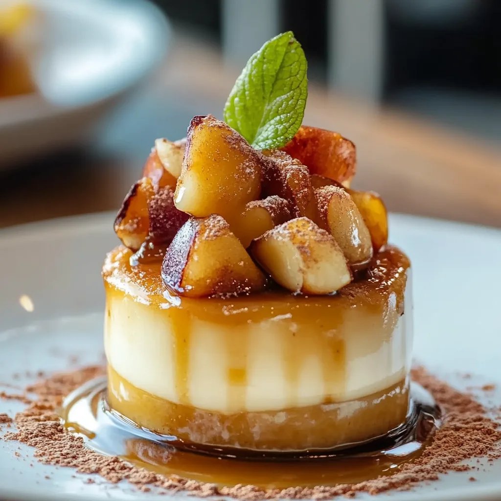 Bratapfel mit Vanillesoße