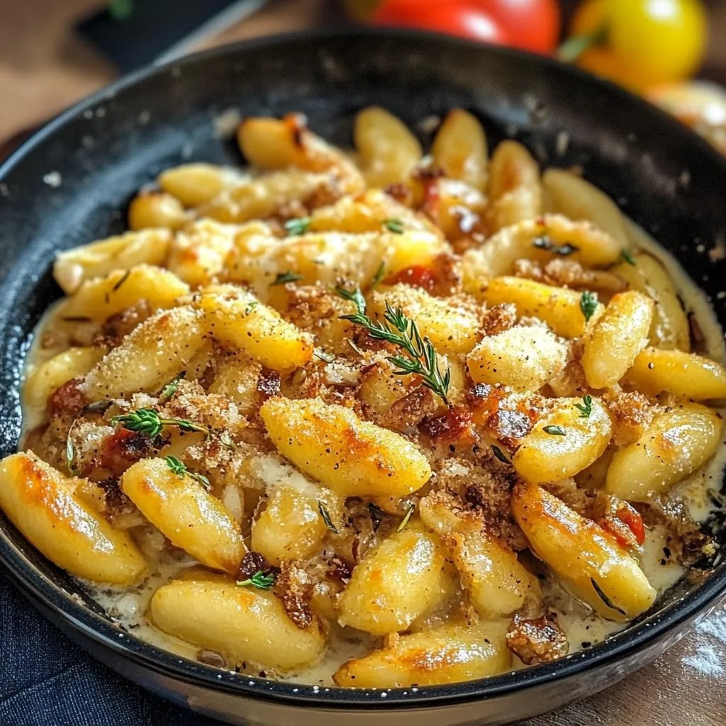 Schnelle Schupfnudel-Hack-Pfanne