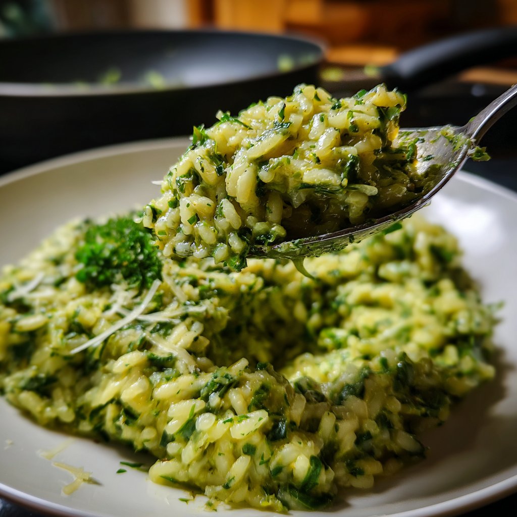 Bärlauch Risotto