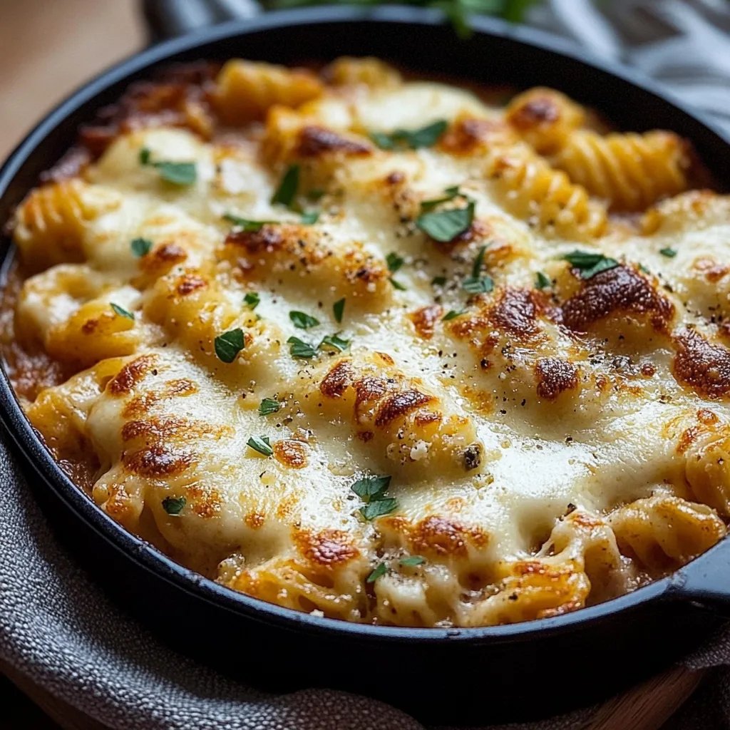 Köstlicher Hähnchen Parmesan Auflauf