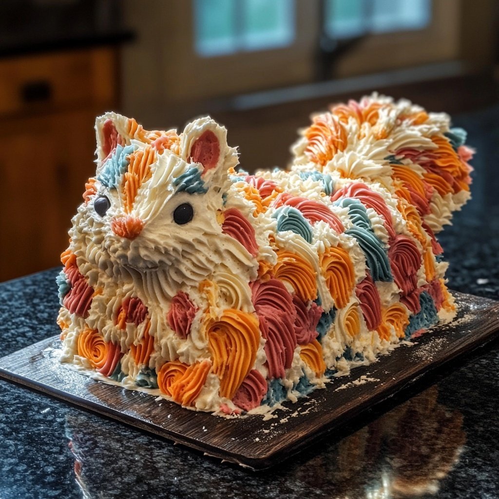 Squirrel Cake Modelado Paso a Paso