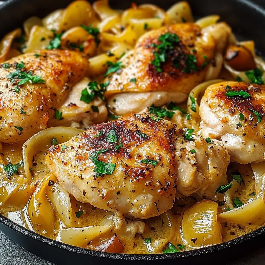 Schnelles One-Pan Chicken mit Butternudeln