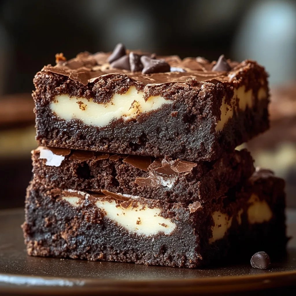 Frischkäse-Brownies